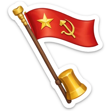Soviet Union flag sticker