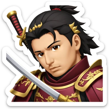 Samurai Leader sticker