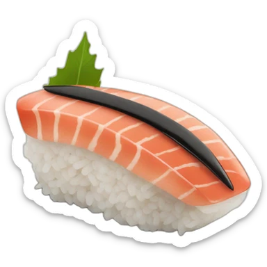 Rampaging Tuna Nigiri Sushi sticker