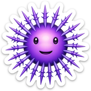  virus with many leg sticker