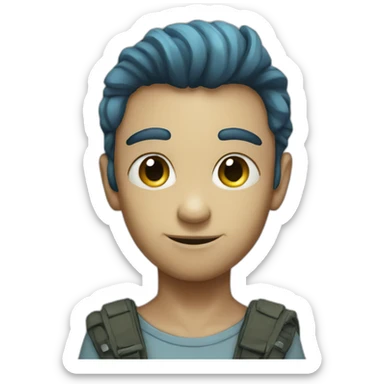 alien pretty boy sticker