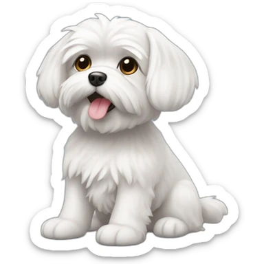 maltese sticker