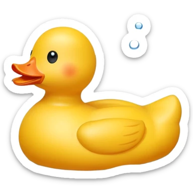 rubber duck sticker