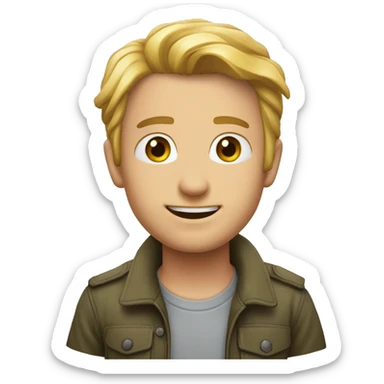 Бантик розовый sticker