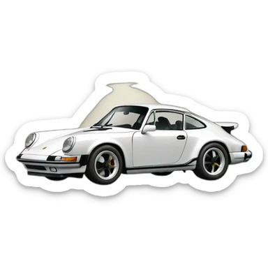 porshe 911 sticker