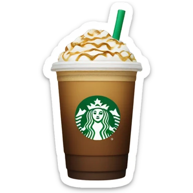 Starbucks drink sticker
