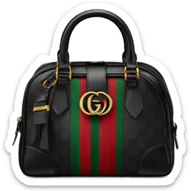 Gucci bag Black  sticker