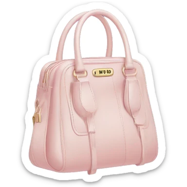 miu miu bag sticker