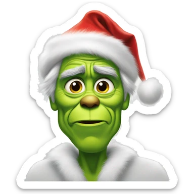 jim carrey grinch sticker