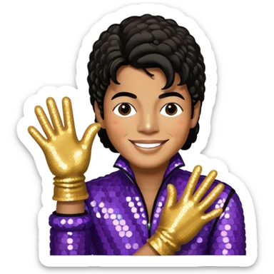 Michael Jackson sticker