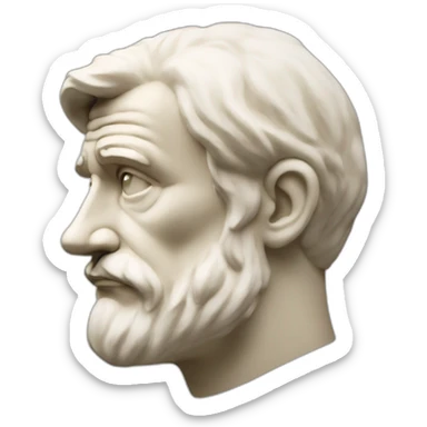 a real estate agent like rodin's thinker sticker
