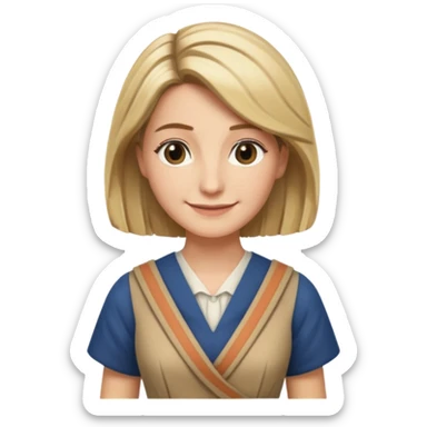 13th doctor dress sticker