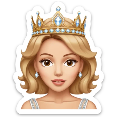Kylie Minogue impossible princess  sticker