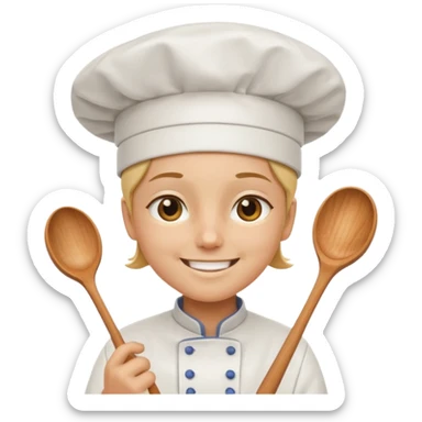 A salt and honey with legs and face sticker