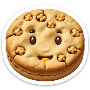 crumble cookie sticker