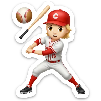 la liga de baseball es de alto nivel  sticker