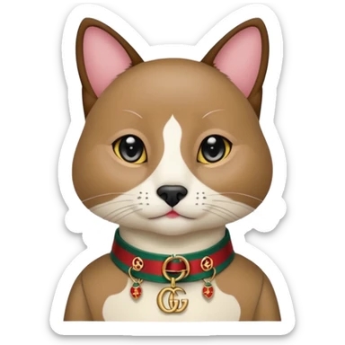 chinees met guccipet sticker