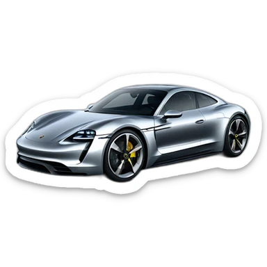 Porsche mission e sticker