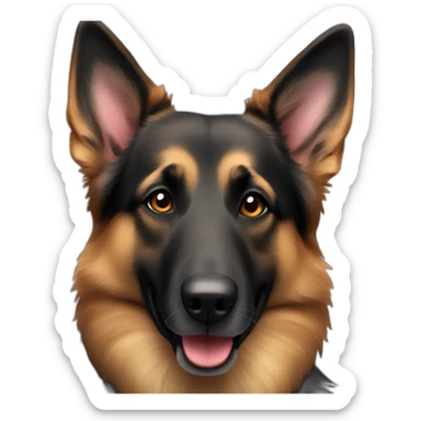 happy-Belgian-shepard sticker