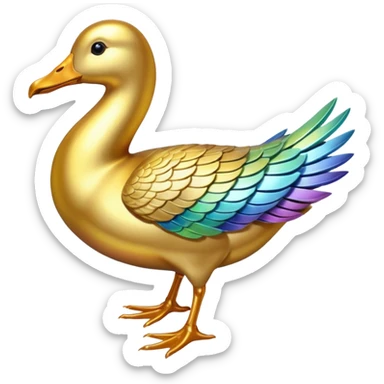 more interesting one golden goose sticker