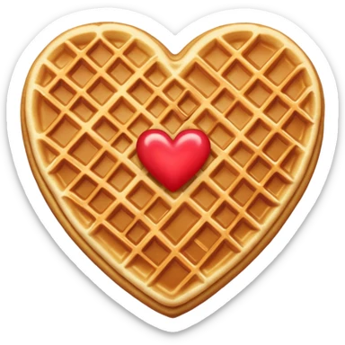 scandinavian waffles sticker