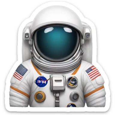 astronaut sticker