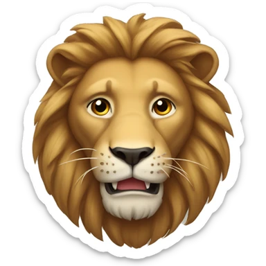 lion sticker