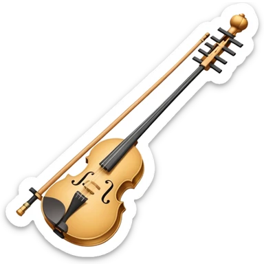 L'instrument traditionnel chinois, l'Erhu sticker