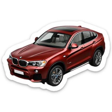 BMW X4 sticker