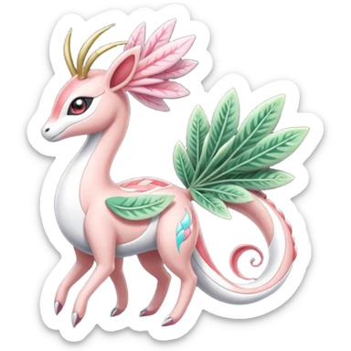 Meloetta-Palkia-Tropius-Aurorus-Milotic-Cresselia-fusion sticker