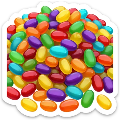 Jellybean sticker