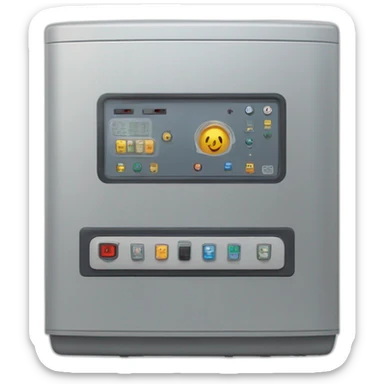 automated and Continuous electricity heating equipment sticker