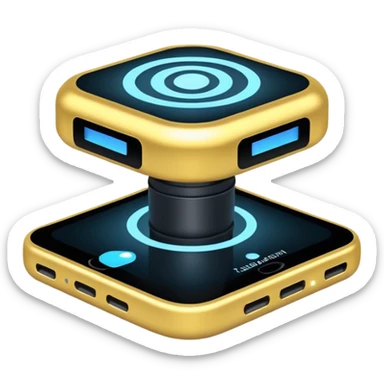 ⚡🌀 Welcome to the Content Reactor: a high-tech, energy-powered hub for your boldest ideas and creative content! sticker