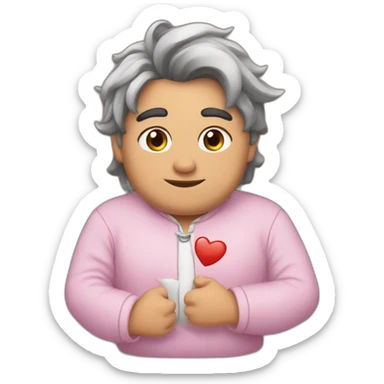 gordito enamorado sticker