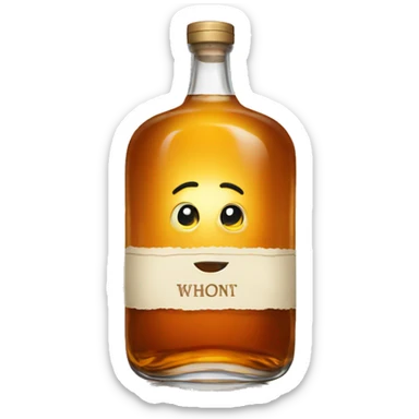 Whisky sticker