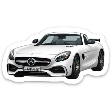 Mercedes amg sticker