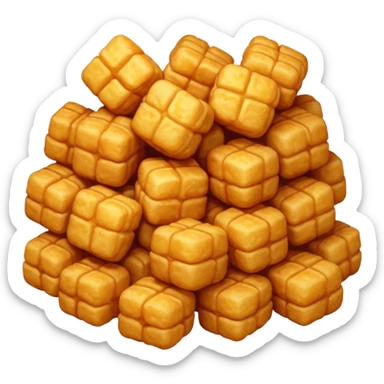 tater tots sticker