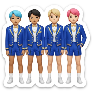 kpop bts group sticker