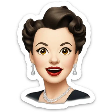 Judy Garland sticker