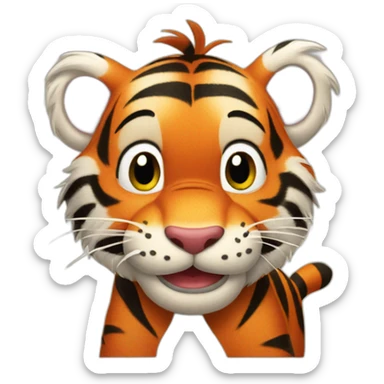 Tigger disney sticker