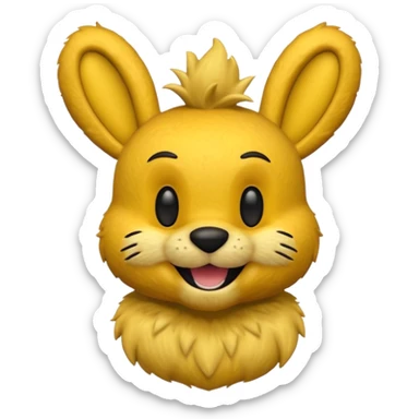 Spring bonnie  sticker