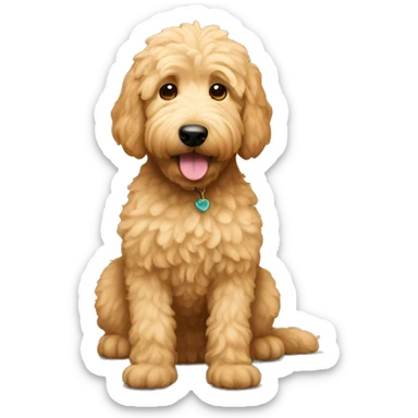 Golden Doodle sticker