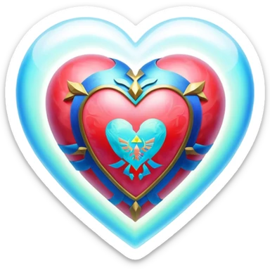 Zelda Skyward Sword Heart  sticker