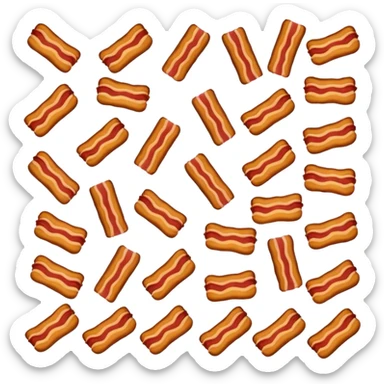 bacon bits sticker