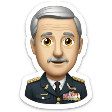 Charles de Gaulle sticker