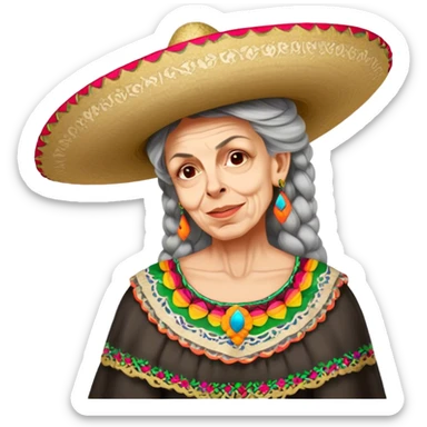 Traditional Costume Enthusiast sticker