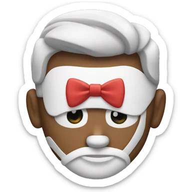 A bow with AirPods sticker