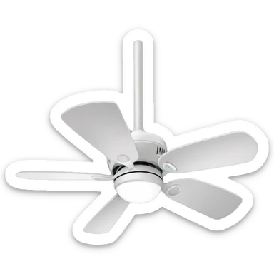 Ceiling fan sticker