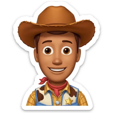 woody boot toy story sticker