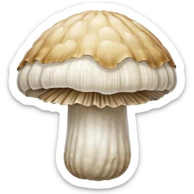 Oyster mushroom sticker